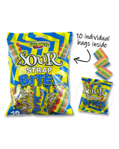 Lolliland Sour Strap Bites 10 Bag Multipack