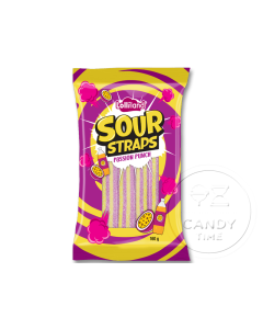 Lolliland Sour Straps Passion Punch 160g Bag Box of 12