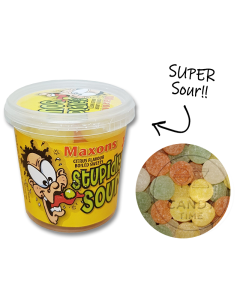 Maxons Stupidly Sour Citrux Mix Tub Box of 15