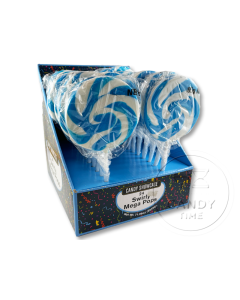 Swirly Mega Pop Blue Box of 24