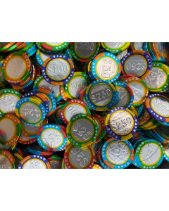 Premium Milk Chocolate Casino Chips 500g Bag