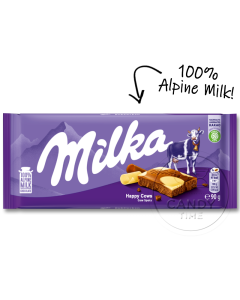 Milka EU Happy Cows Chocolate Block Single