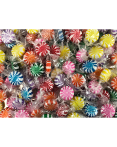 Multi Coloured Wrapped Pinwheels 150pce Bag