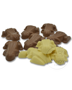 Premium Mixed Milk & White Chocolate Frogs 20pce Bag