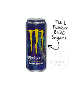 Monster Full Throttle Zero Sugar 500ml Can Single