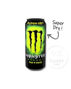 Monster NITRO Super Dry 500ml Can Single