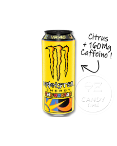 Monster Energy Valentino Rossi The Doctor VR46 500ml Can Box of 12