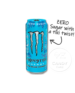 Monster Energy Ultra Blue Hawaiian 473ml Can Single