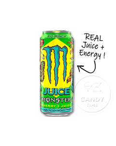 Monster Juice Rio Punch 500ml Can Box of 12