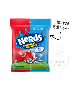 Nerds Gummy Clusters Limited Berry Punch Rush 5oz Bag Box of 12
