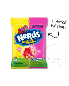 Nerds Gummy Clusters Limited Cherry Lemonade 5oz Bag Box of 12