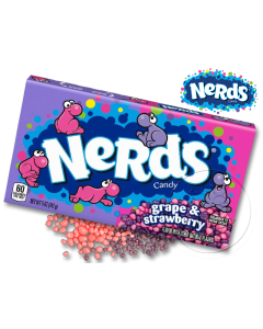 Nerds USA Strawberry & Grape Video Box 