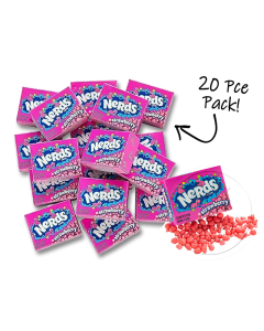 Nerds USA Mini Strawberry Nerds Boxes 20pce Bag
