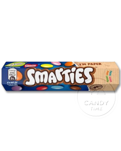 UK Smarties Milk Chocolate Tube Single