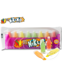 Nik-L-Nip 8 Pack Wax Bottles Original Box of 12