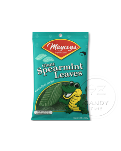 NZ Mayceys Giant Spearmint Leaves 90g Single