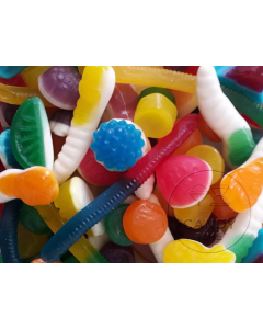 NZ Rainbow Confectionery Gummi Mix 1kg Bag