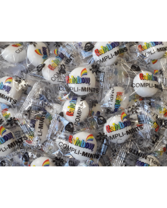 NZ Rainbow Confectionery Wrapped Mints 1kg Bag
