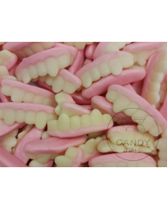 NZ Rainbow Confectionery Teeth 1kg Bag