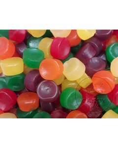 NZ Rainbow Confectionery Wine Gums 1kg Bag