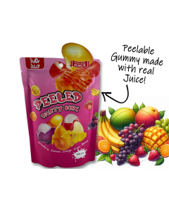 Peeled Peelable Gummy Party Mix 120g Bag Single