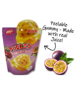 Peeled Peelable Gummy Passionfruit 120g Bag Box of 12