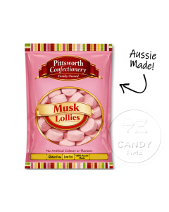 Musk Lollie Discs 170g Bag Single