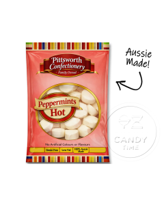 Peppermint Hot Discs 170g Bag Box of 16