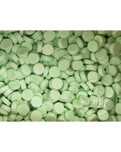 Spearmint Flat Mints 1kg Bag