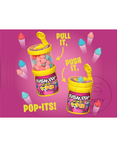 Push Pop USA Gummy Popits Box of 8