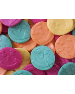 NZ Rainbow Confectionery Faces 1kg Bag