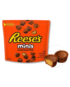 Reeses Minis Unwrapped 215g