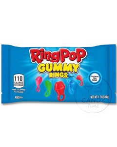 Ring Pop USA Gummy Rings Single