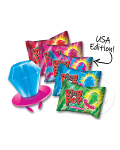 Ring Pop USA with Mystery Flavour Single