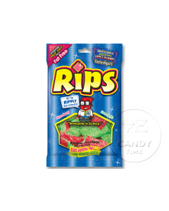 Rips Bite Size Straps Strawberry Green Apple Bag Single