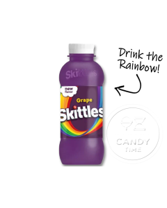 Skittles Drink Grape Bottle Single