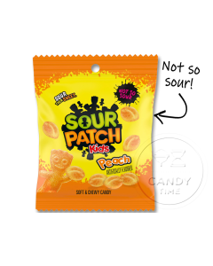 Sour Patch Kids Peach 101g Bag Box of 12