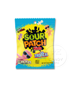 Sour Patch Kids Tropical 141g Bag Box of 12
