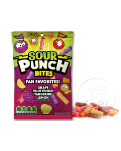 Sour Punch Bites Fan Favs Bag Single
