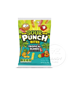 Sour Punch Bites Tropical Bag Box of 12