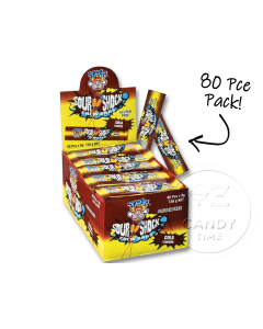 TNT Sour Shock Chew Bars Cola Box of 80