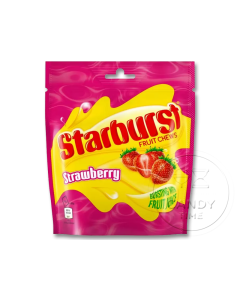 Starburst Strawberry Fruit Chews Pouch Box of 12