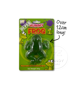 Giant Super Gummy Frog Box of 12