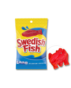 Swedish Fish Large 8oz Bag Box of 12