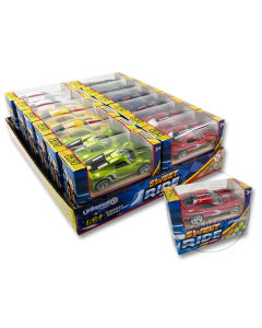 Sweet Ride Die Cast Car with Candy Box of 12