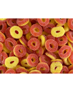 Sweet Treats Peach Rings 1kg