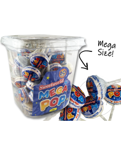 Mega Sherbet Pops 60pc Tub