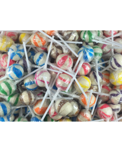 Swirl Ball Lollipops Mixed 1kg Bag