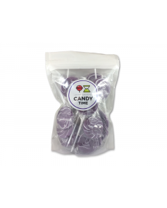 Swirly Lollipops 24pc Bag Purple