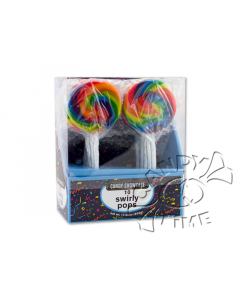 Swirly Pops Rainbow 500g 10 PACK